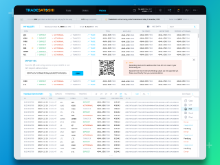 Wallets Overview (Light) for TradeSatoshi Exchange